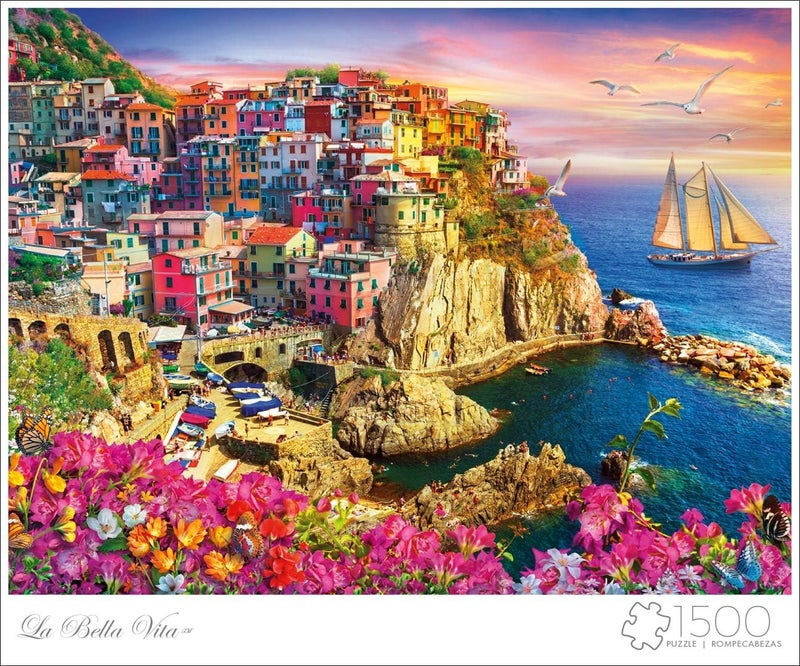 Buffalo Games - Eduard - La Bella Vita - 1500 Piece Jigsaw Puzzle for Adults -Challenging Puzzle Perfect for Game Nights - Finished Size is 38.50 x 26.50 - Image 3